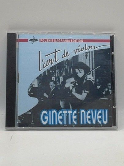 CD】 ジネット・ヌヴー Ginette Neveu l'art de violon 1994 2610CZta4