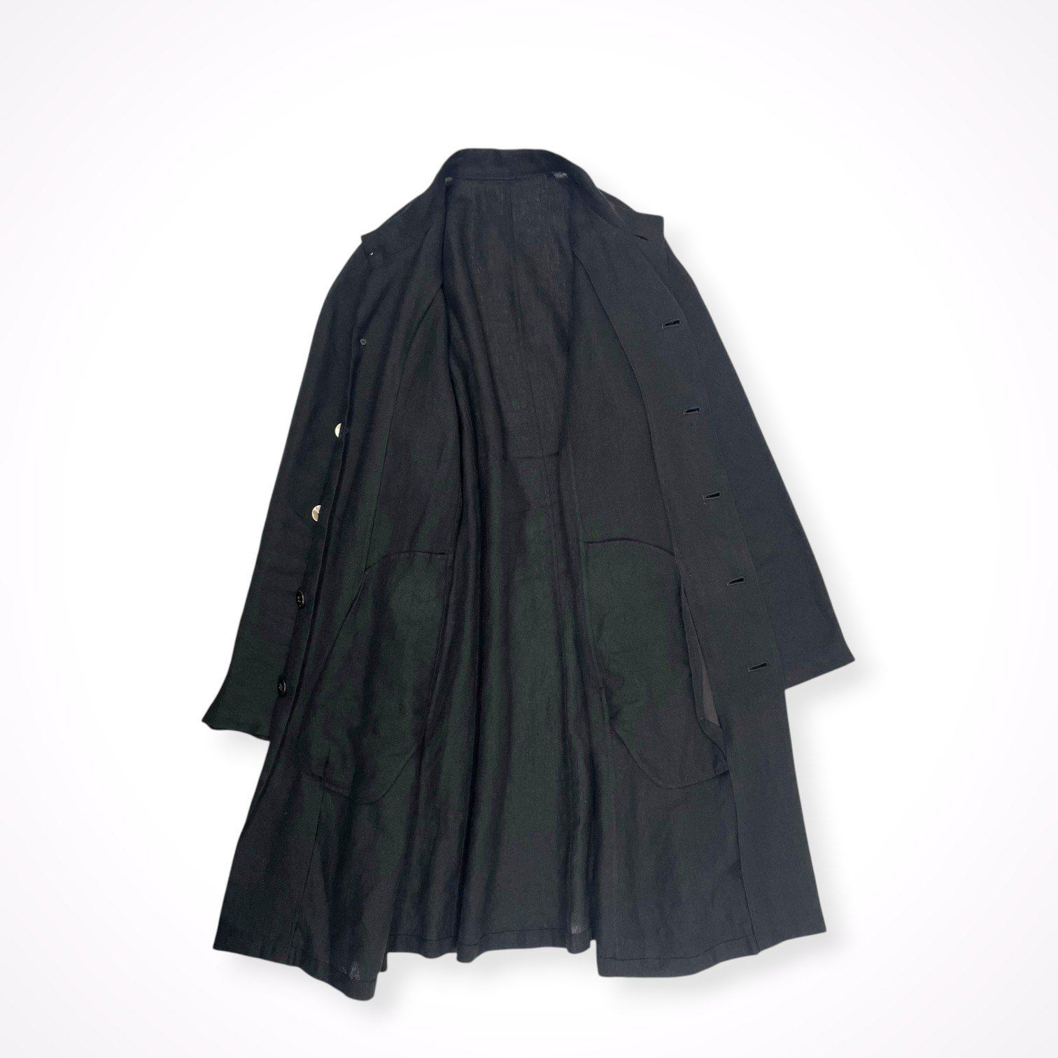 JURGEN LEHL / リネン100％ ロングシャツコート 参考定価：80,000程度