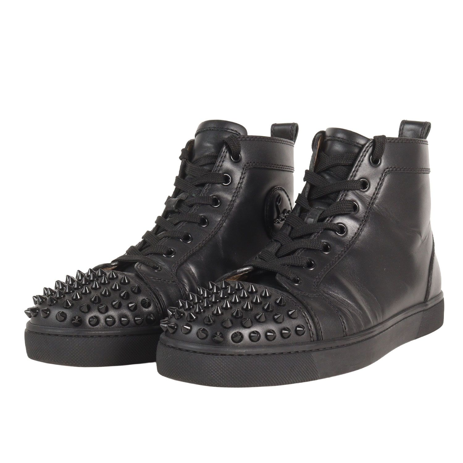 Christian Louboutin クリスチャンルブタン ブラック 黒 40 スパイク