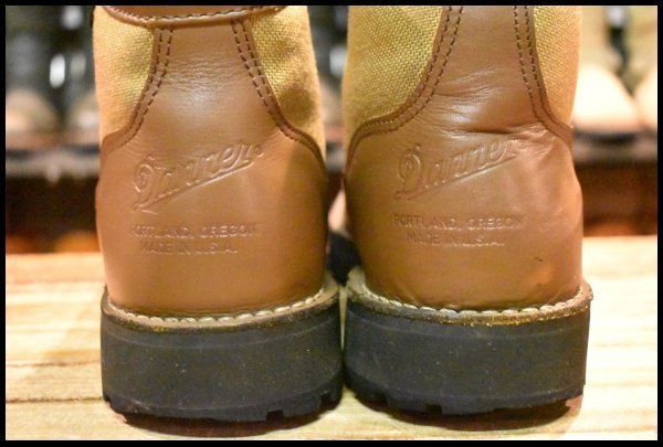 7.5EE 良品 白タグ】Danner ダナーライト 30420X 茶 ブラウン カーキ