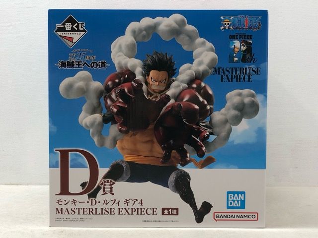 一番くじ B賞 ルフィ ギア2 MASTERLISE EXPIECE 未開封！ 一番くじ ワンピース TVアニメ25周年 海賊王への道 D賞 モンキー・D