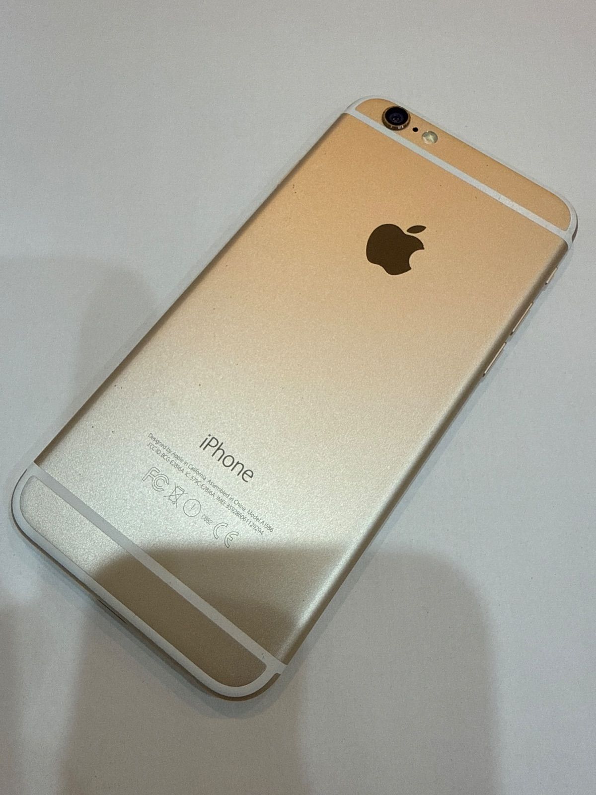 iPhone 6 64GB ゴールド docomo SIMロックあり 美品 - メルカリ