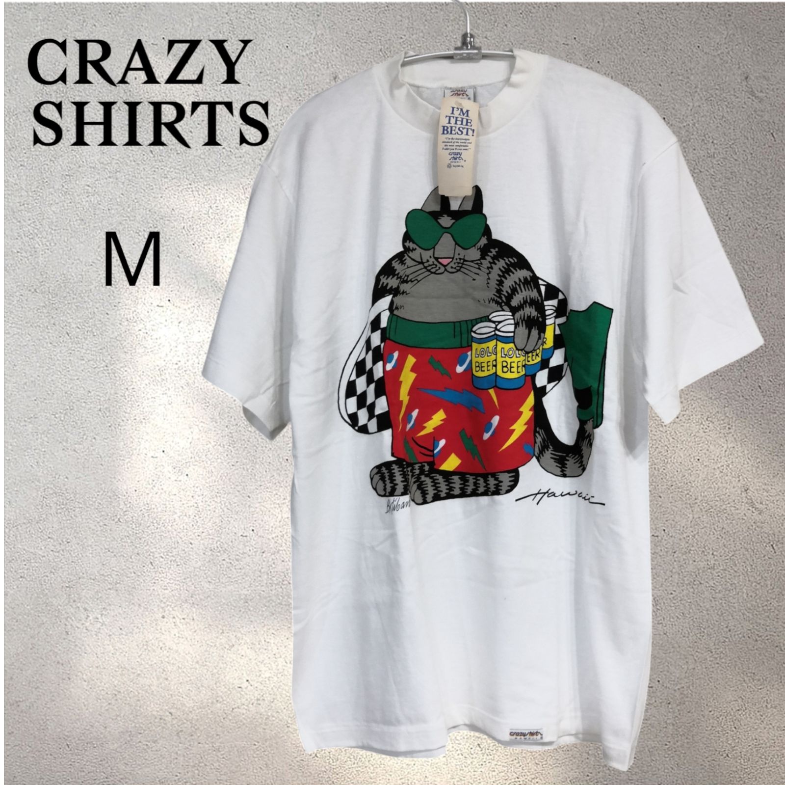 未使用タグ付き品】CRAZY SHIRTS KLIBAN CAT クレイジーシャツ クリ