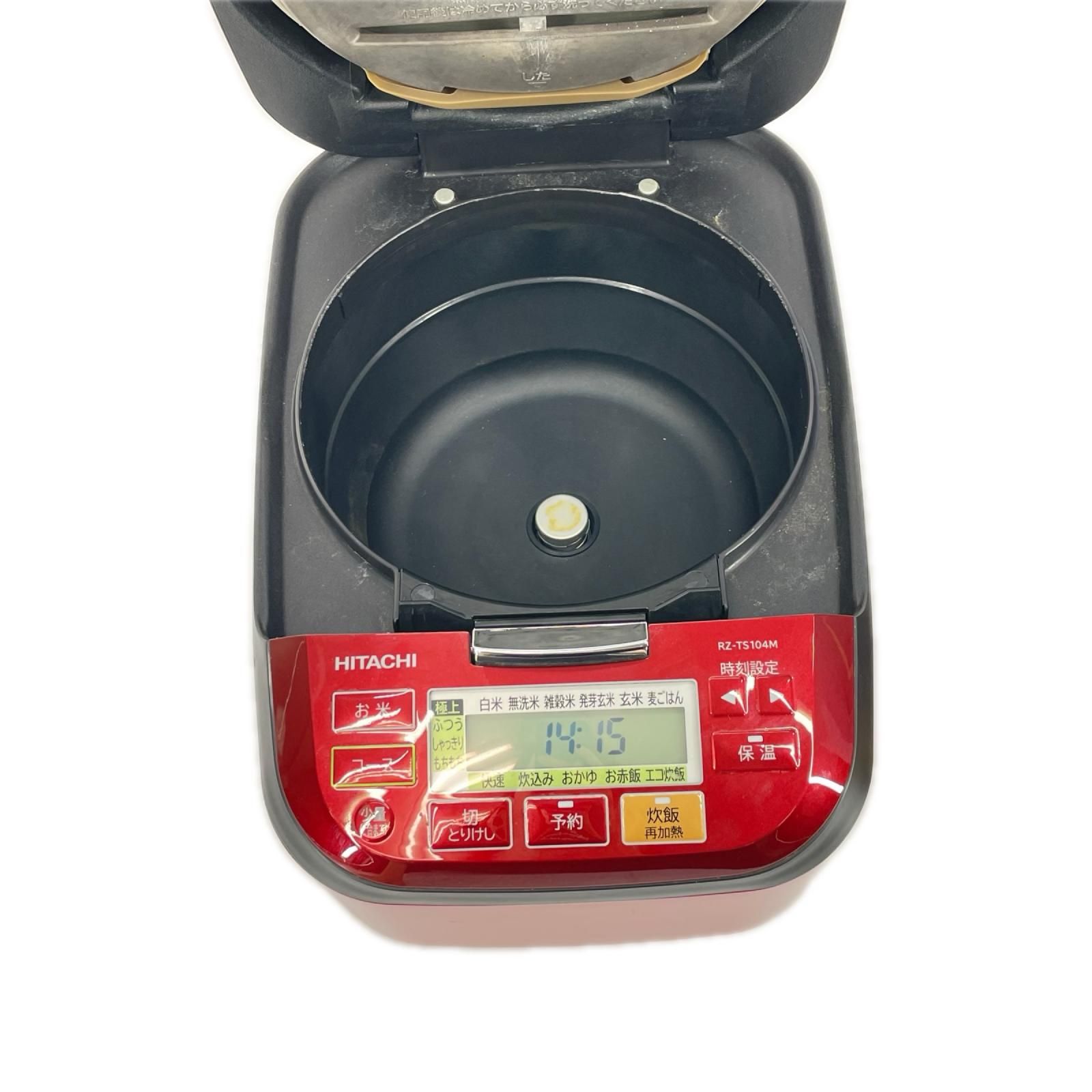 HITACHI 日立 ふっくら御膳 圧力＆スチームIHジャー炊飯器 RZ-TS104M