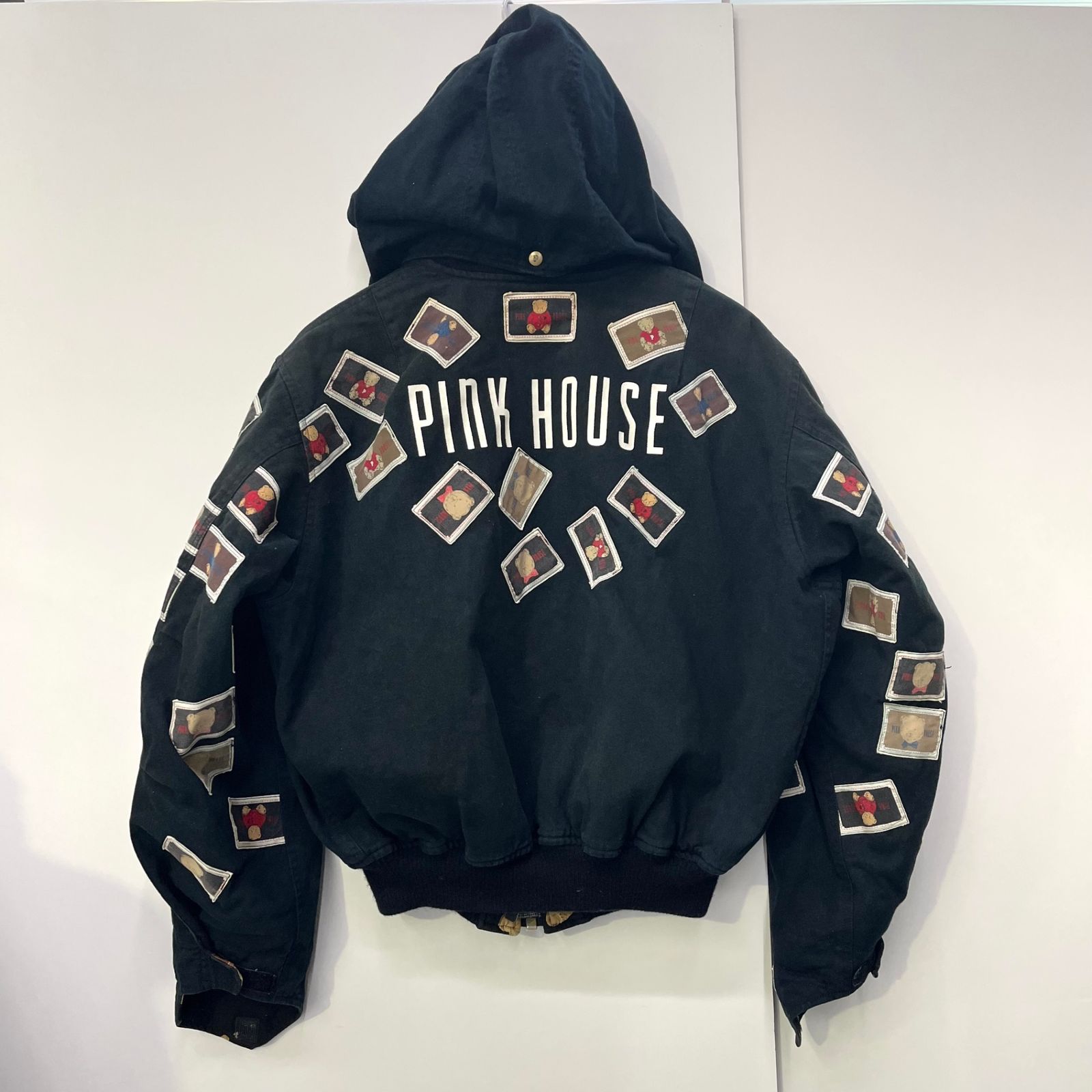 PINK HOUSE ピンクハウス テディベアワッペン ブルゾン アウター