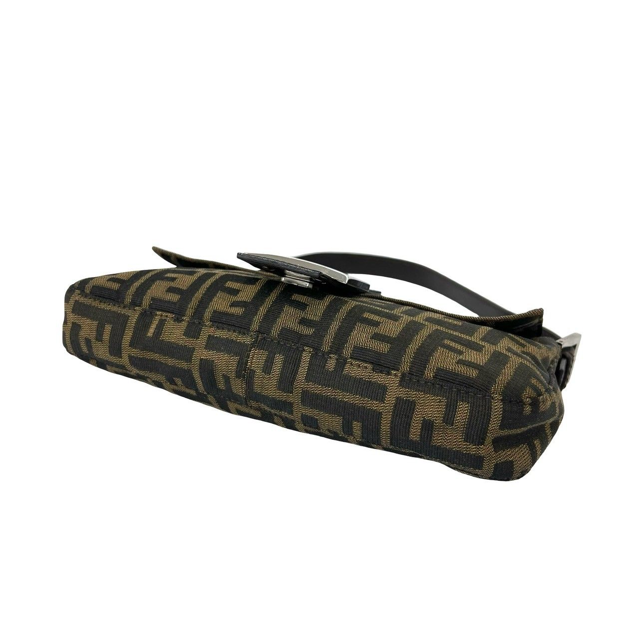 極 美品 FENDI フェンディ ヴィンテージ ズッカ 柄 FF ロゴ 金具