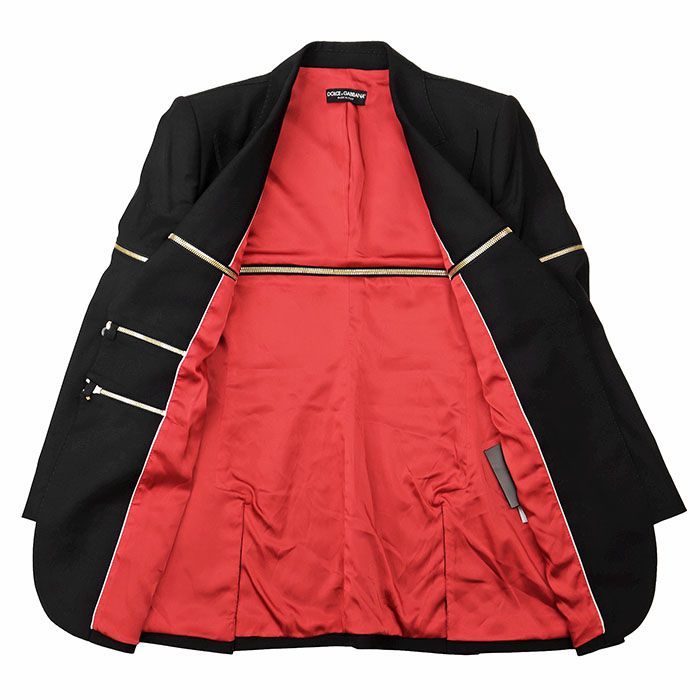 新品同様】DOLCE&GABBANA ドルチェアンドガッバーナ ジャケット ジップ
