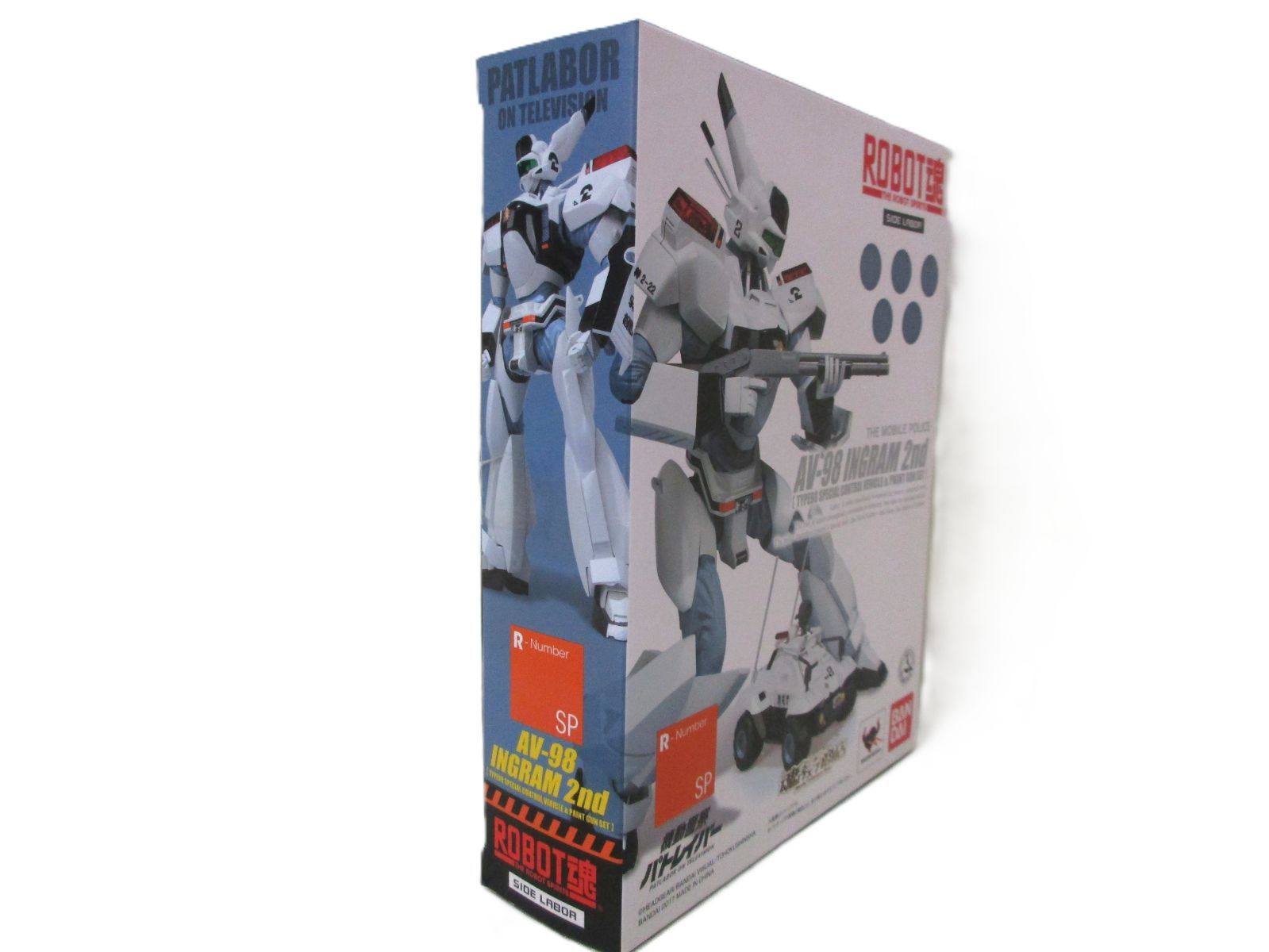 中古】開封品 ROBOT魂 ＜SIDE LABOR＞ イングラム2号機 (98式特型指揮