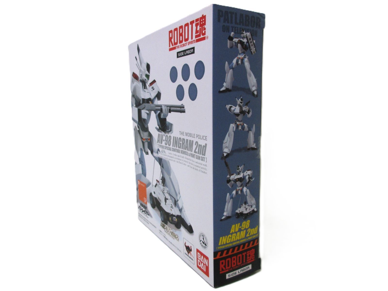 中古】開封品 ROBOT魂 ＜SIDE LABOR＞ イングラム2号機 (98式特型指揮