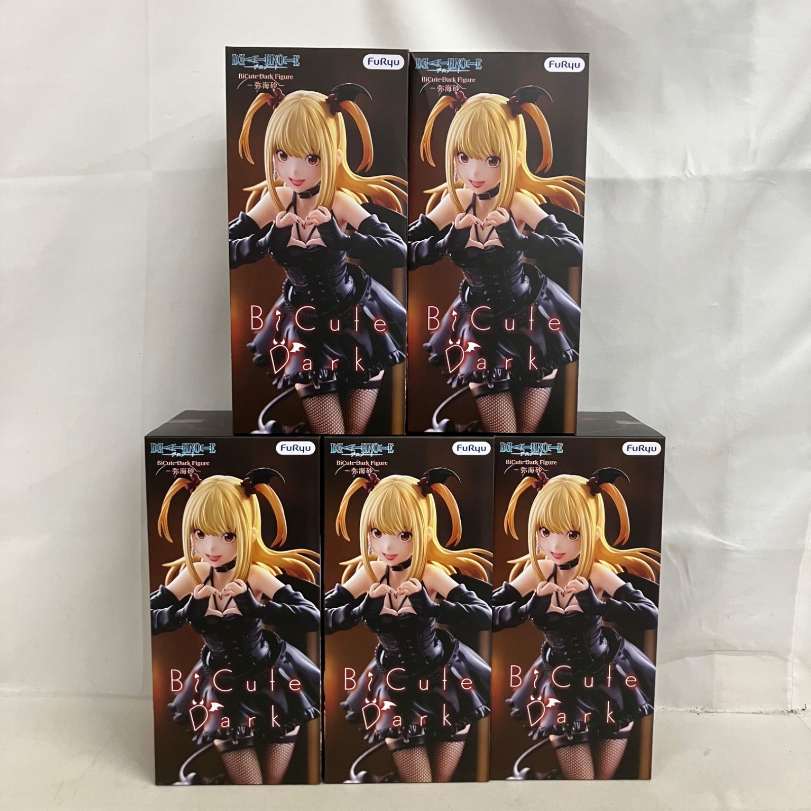 未開封 デスノート BiCute Dark 弥海砂 フィギュア 5個セット SFK184