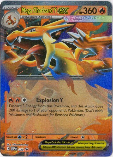 メガリザードンYex 海外版 英語版 プロモ Mega Charizard Y ex