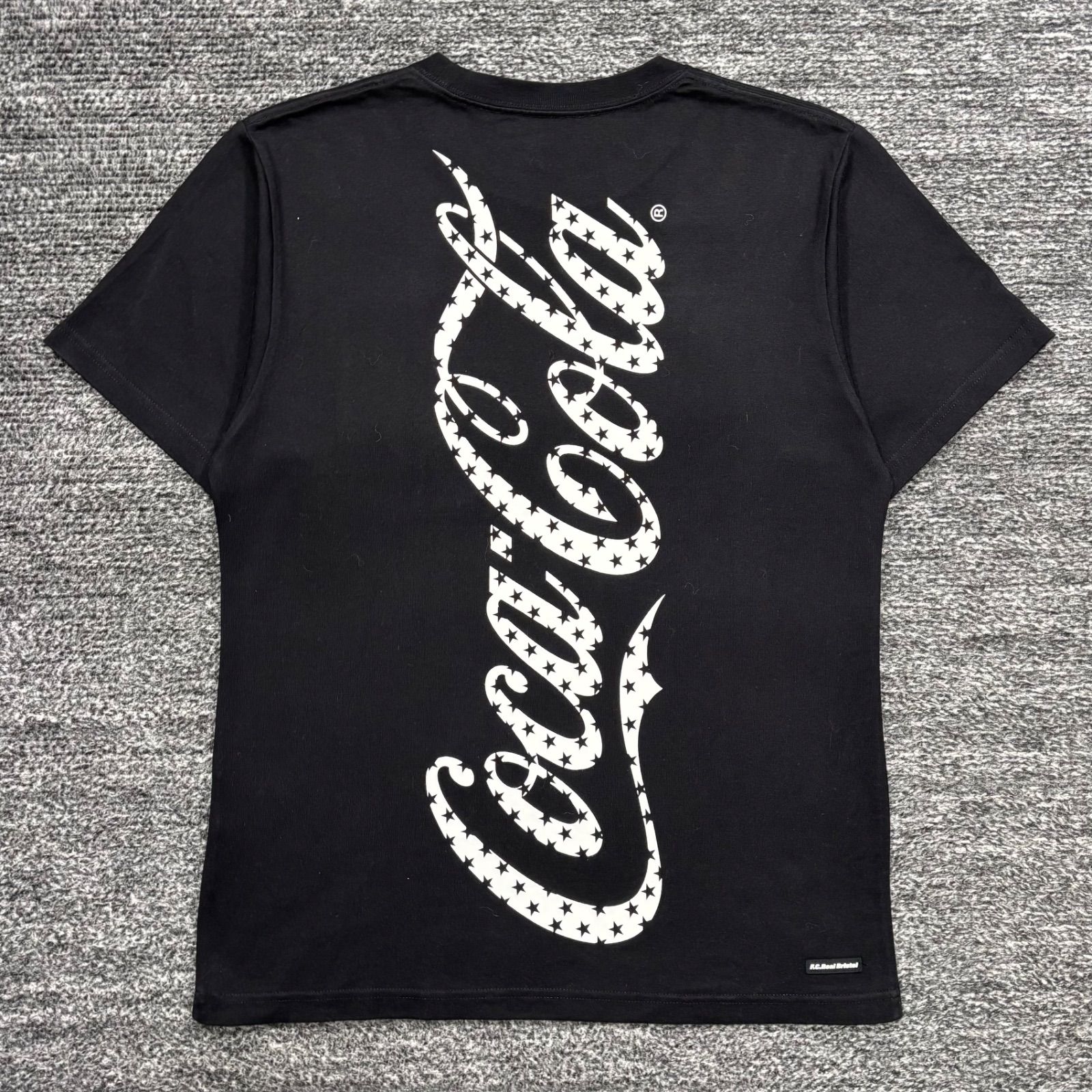 20ss F.C.Real Bristol COCA-COLA BIG LOGO TEE BLACK M FCRB