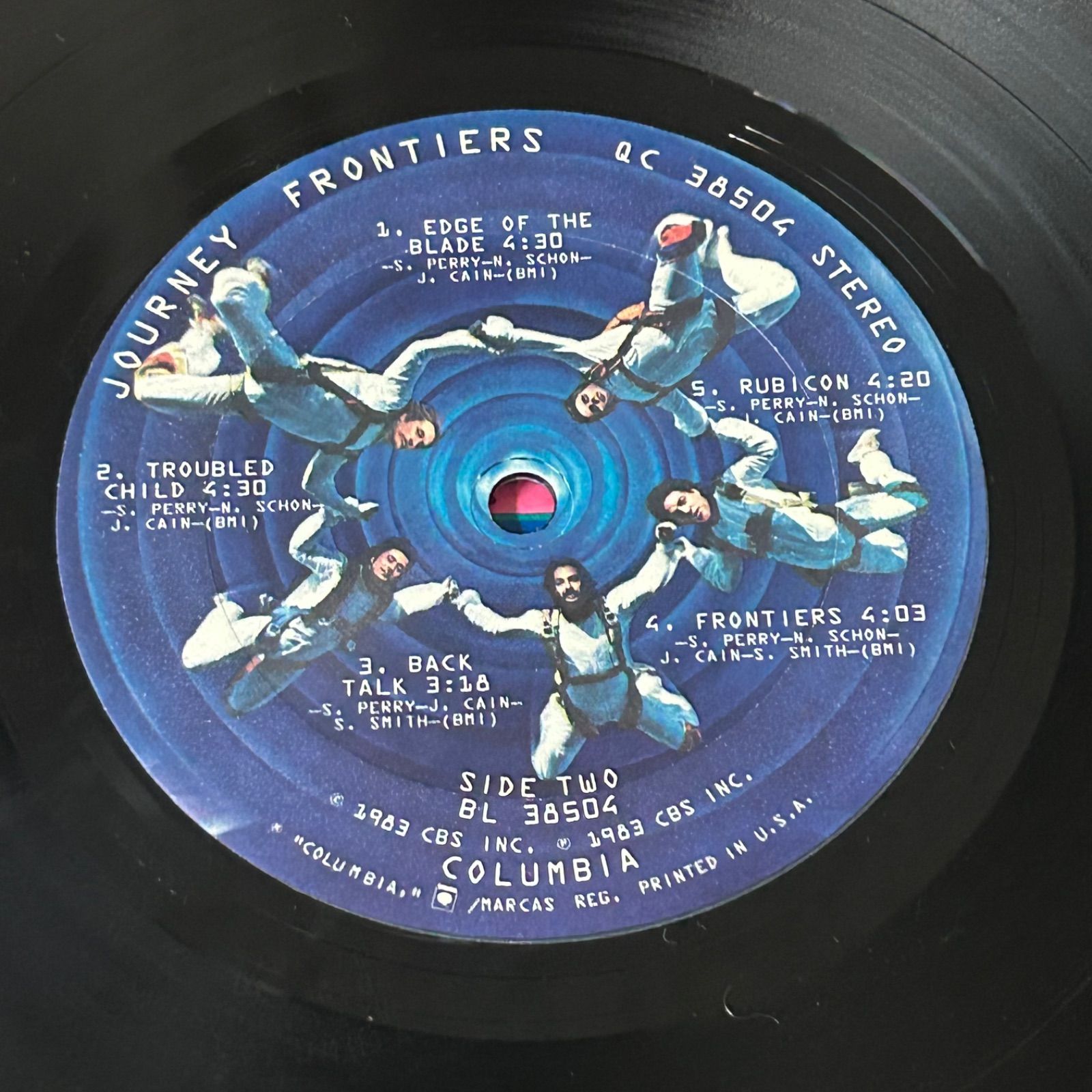 US盤 LP レコード JOURNEY FRONTIERS ジャーニー フロンティアーズ