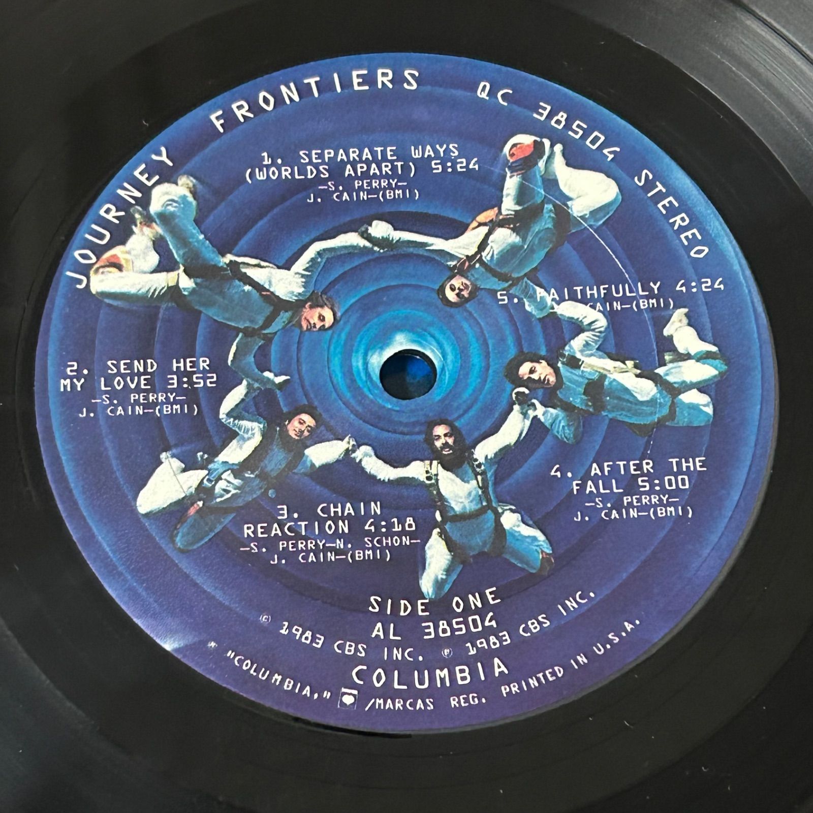 US盤 LP レコード JOURNEY FRONTIERS ジャーニー フロンティアーズ