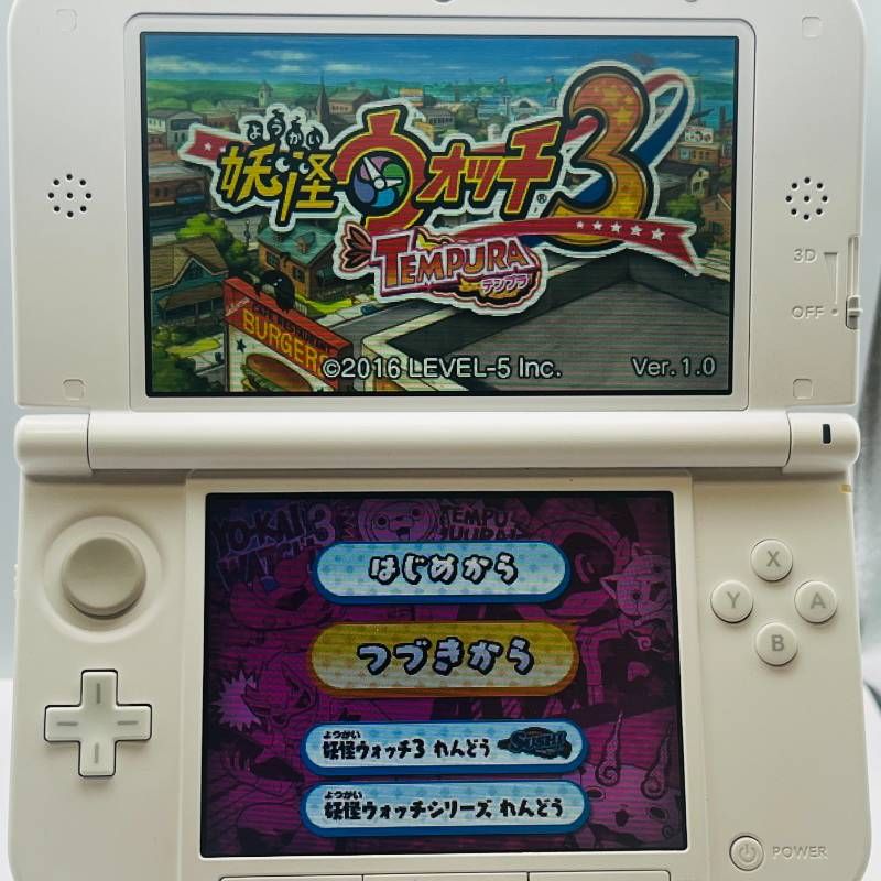 メダル付 】妖怪ウォッチ3 スシ・テンプラ バスターズTパック 3DS
