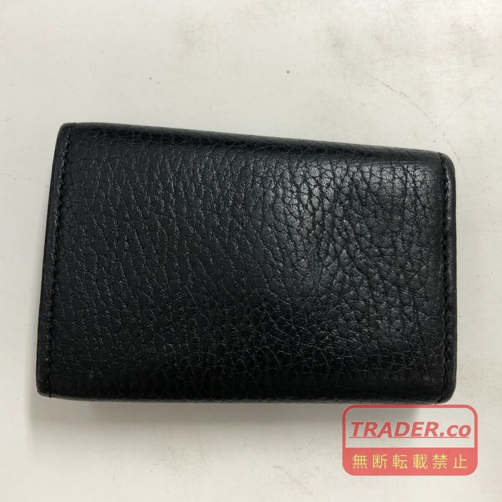 02w28274 グッチ GUCCI GGマーモント 6連キーケース ブラック