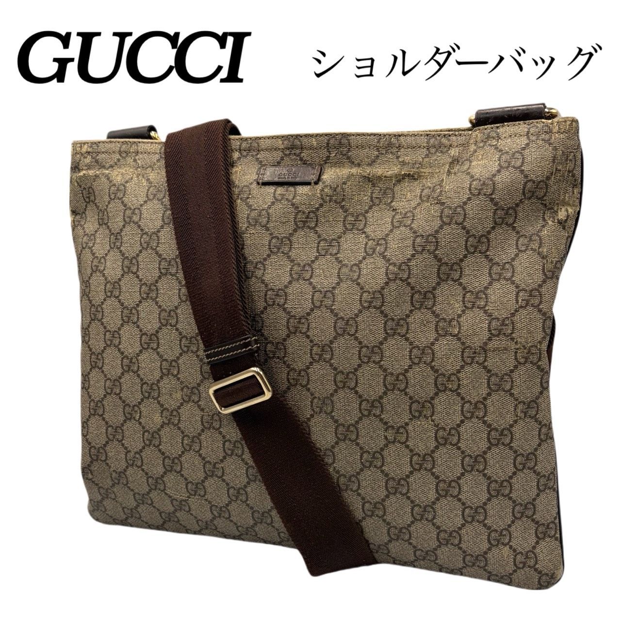 希少✤【GUCCI／グッチ】ショルダーバッグ オールドグッチ／GG
