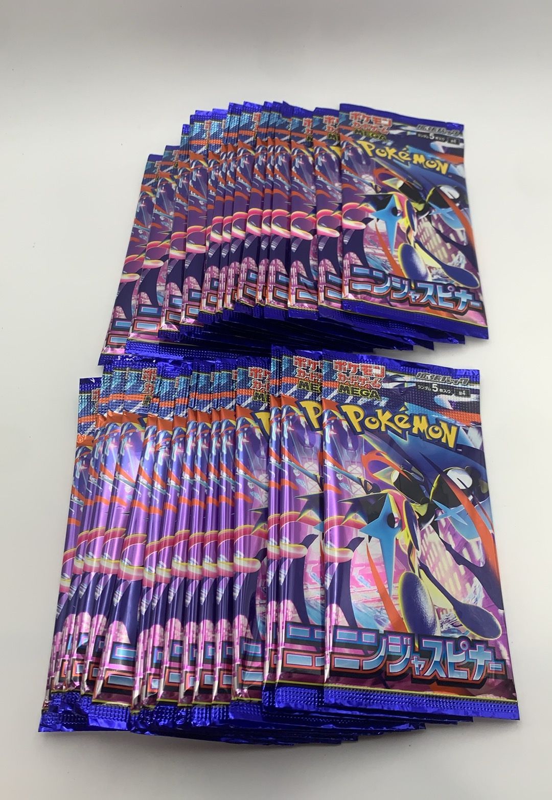30パック ポケモンカードゲーム MEGA 拡張パック ニンジャスピナー