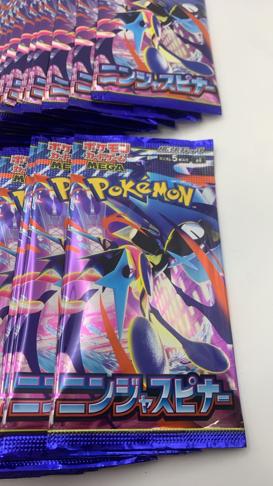 30パック ポケモンカードゲーム MEGA 拡張パック ニンジャスピナー