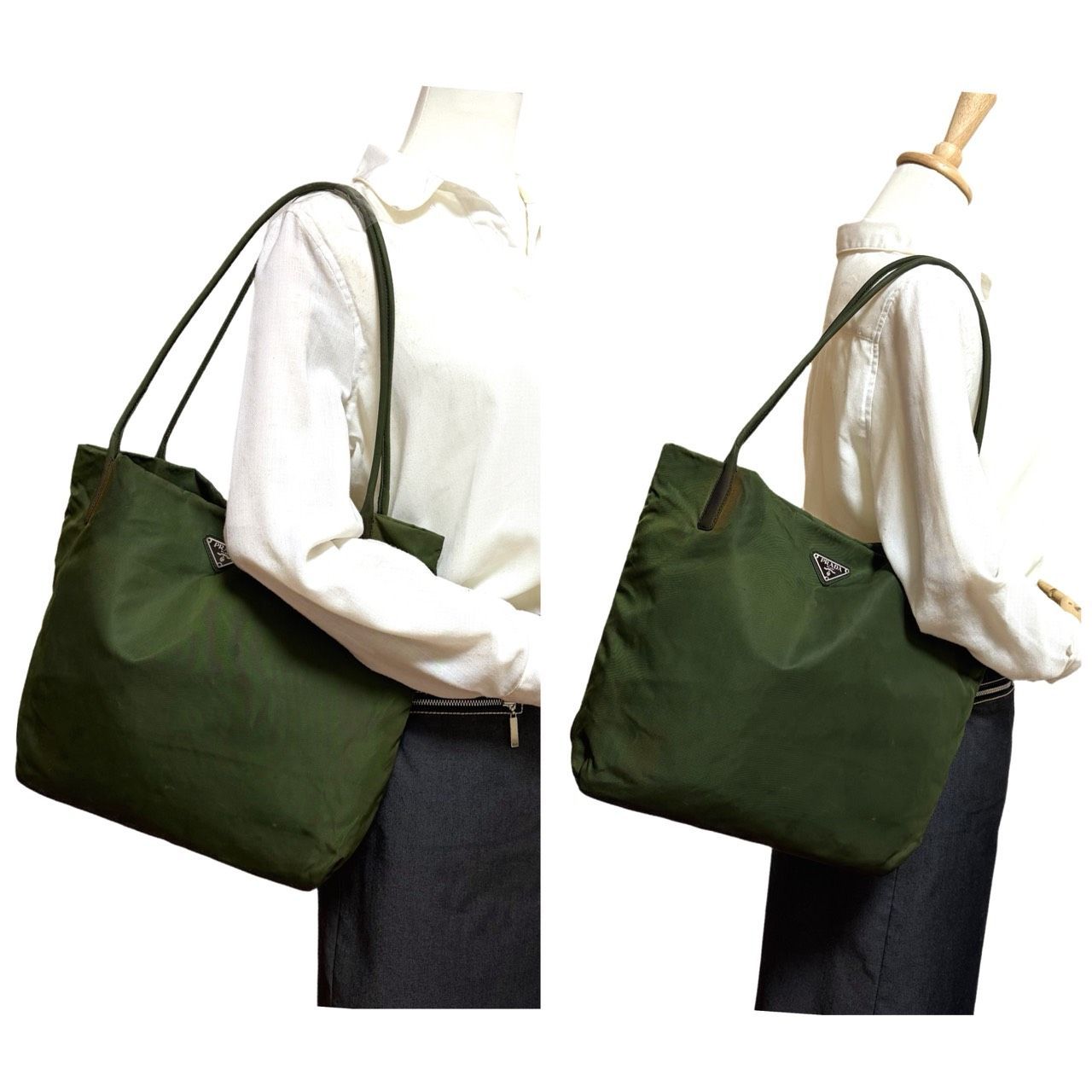 ✤【PRADA／プラダ】トートバッグ 三角ロゴ／テスート ナイロン