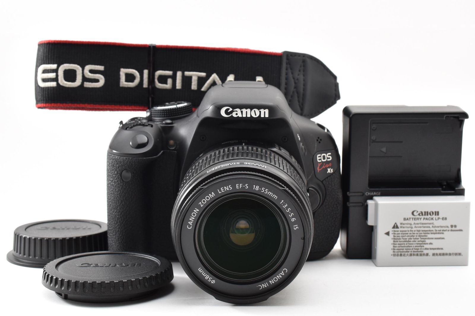 ★極上品★ 《ショット数 7029回》 キヤノン CANON EOS Kiss X5 + EF-S 18-55mm IS #3066