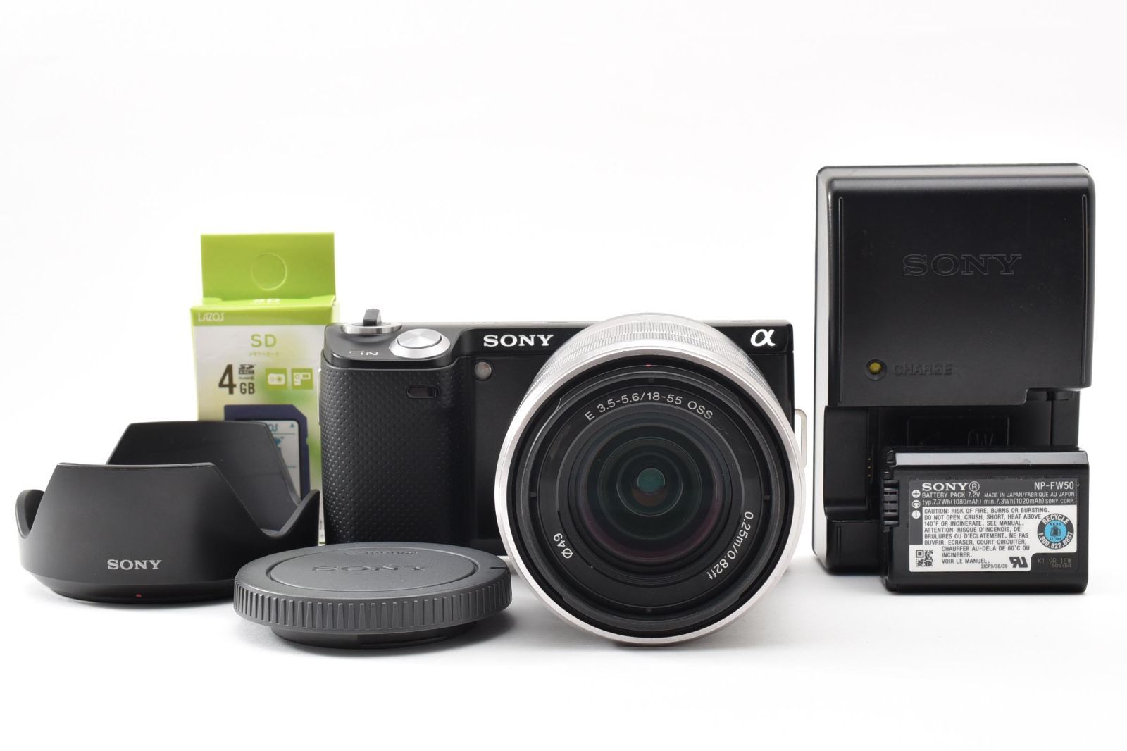 ☆良品☆ 《ショット数 5274回》 ソニー SONY NEX-5N 海外モデル + E