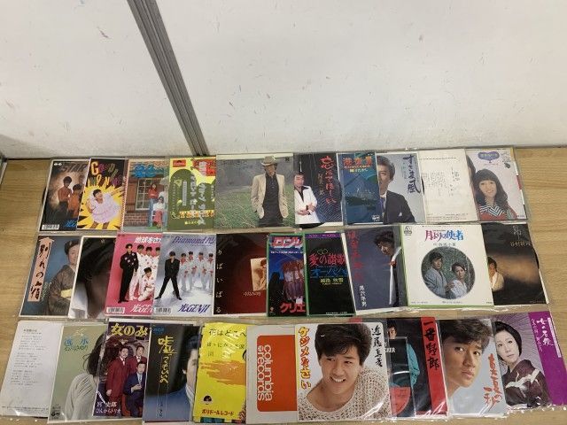 □01)【1点限り!】邦楽などのEPレコードまとめ売り約290点大量セット