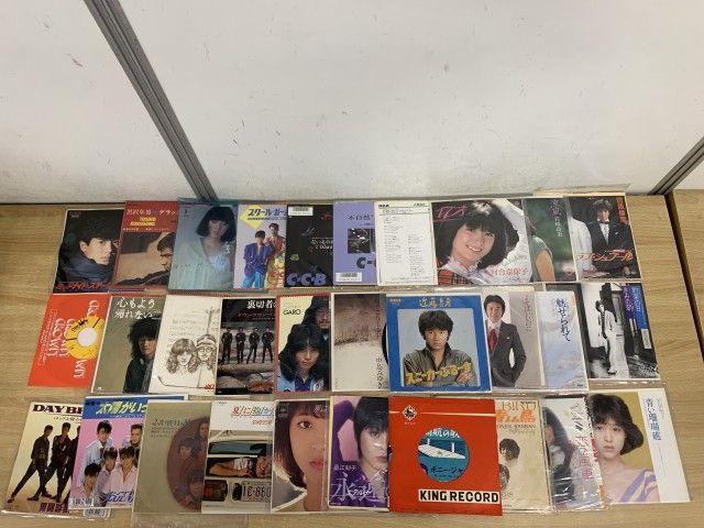 □01)【1点限り!】邦楽などのEPレコードまとめ売り約290点大量セット