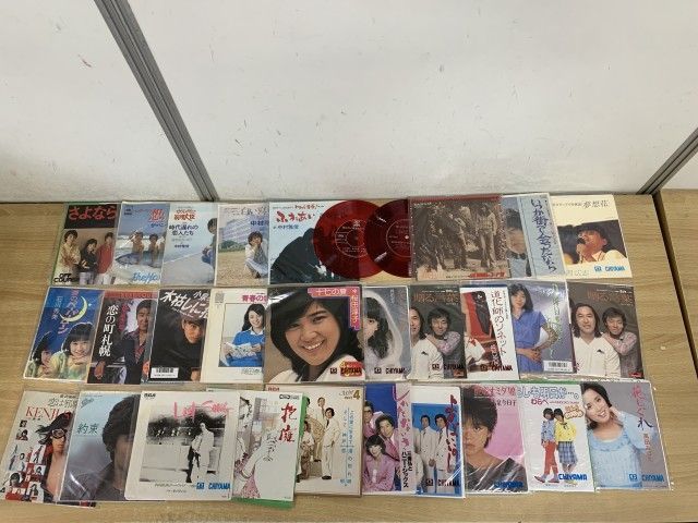 □01)【1点限り!】邦楽などのEPレコードまとめ売り約290点大量セット