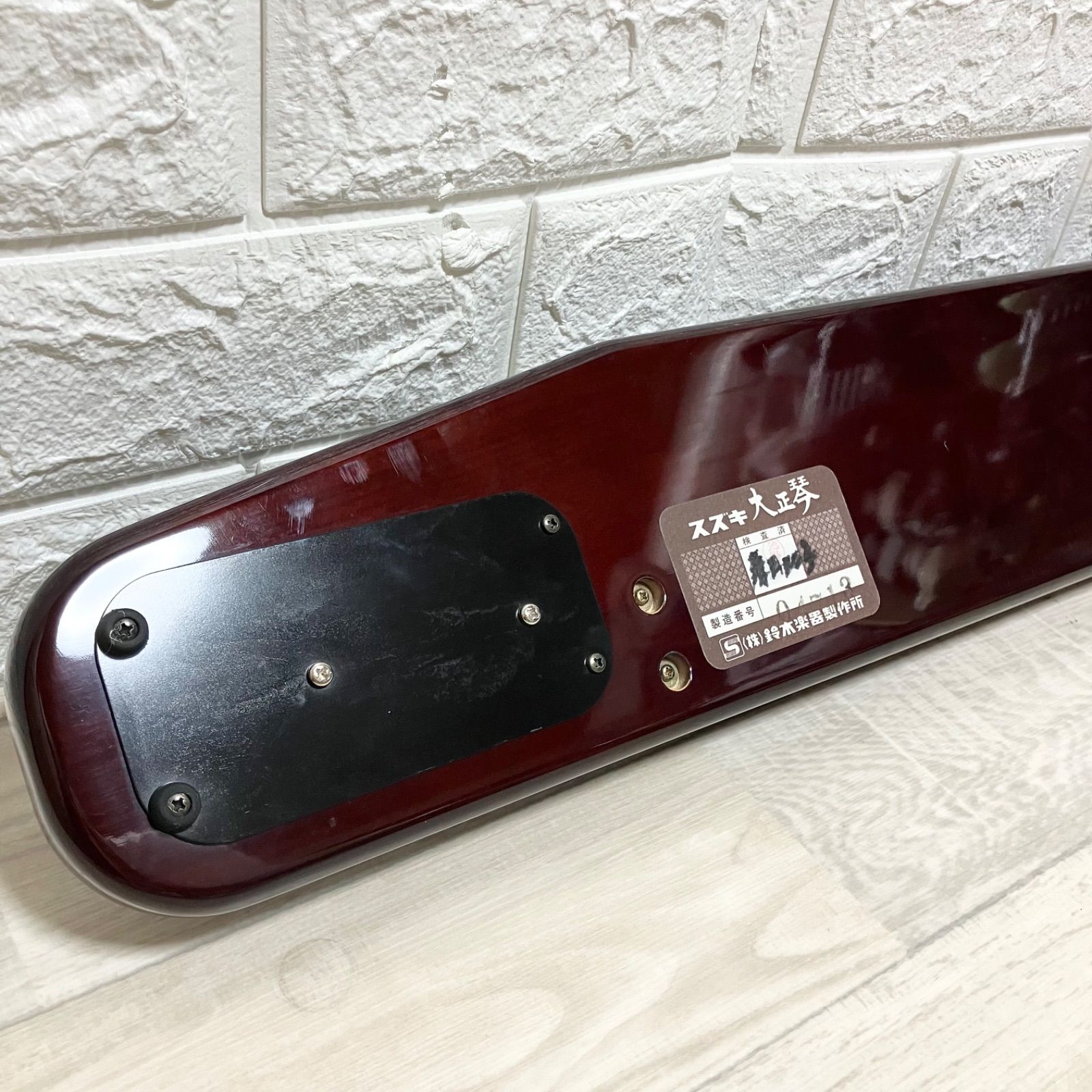 廃盤品 希少 美品】スズキ 電気大正琴 蘭 BASS バス 鈴木楽器 SUZUKI