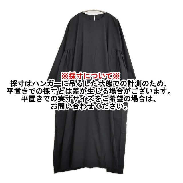 ARTS&SCIENCE 093-L54J-066 サイドギャザー コットンドレス ワンピース