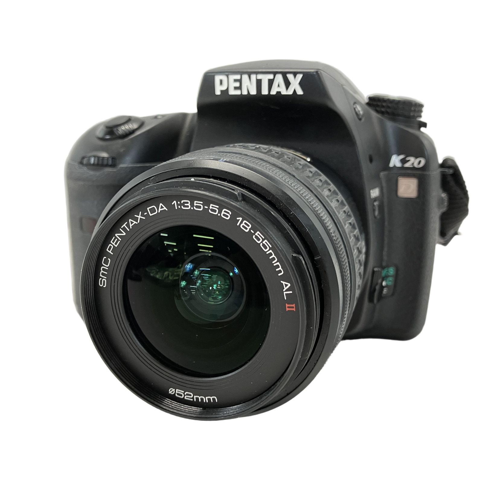 PENTAX K20D SMC PENTAX-DA F3.5-5.6 18-55mm AL II デジタル 一眼レフカメラ ペンタックス ジャンク W11687192