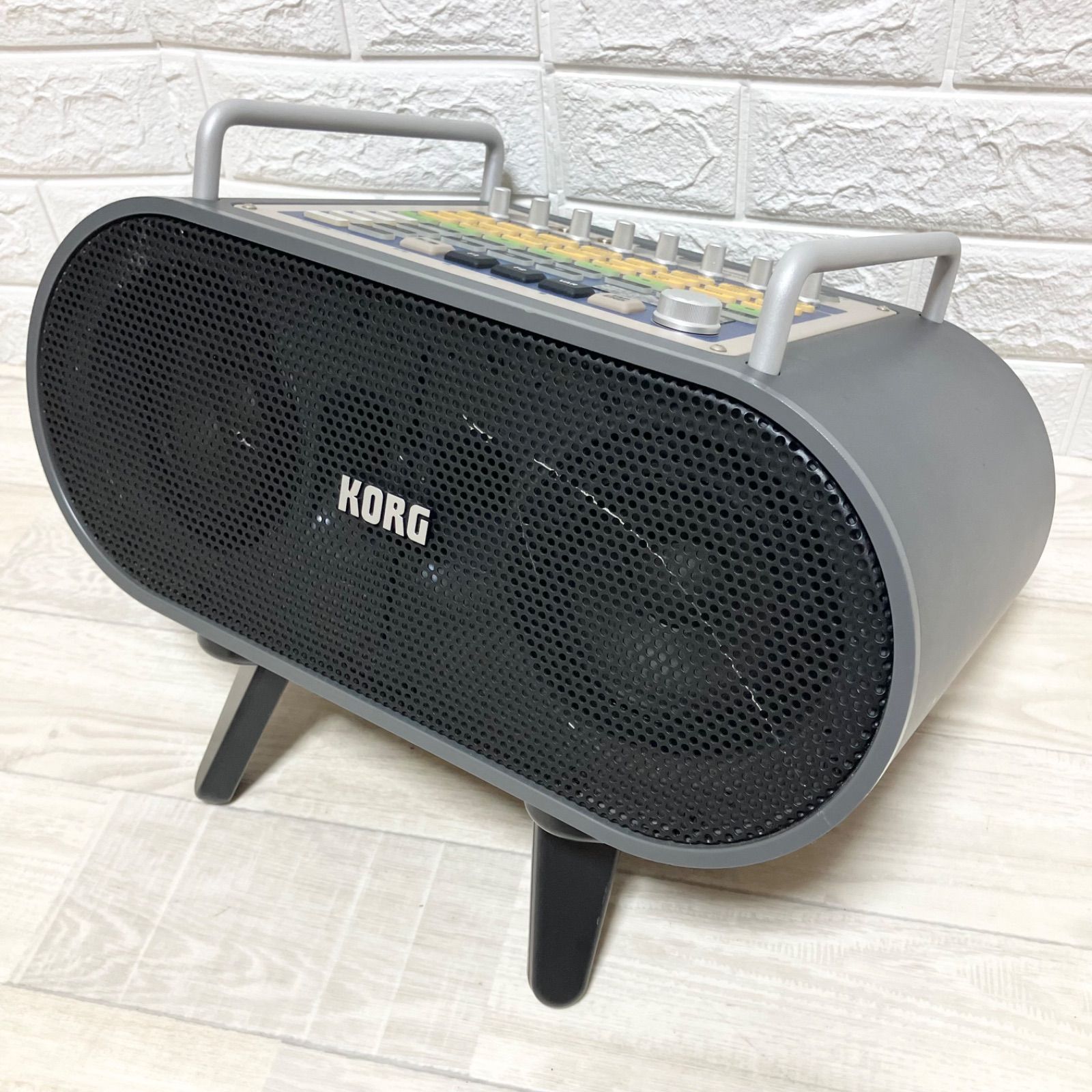 完全動作品 コルグ ステージマン80 リズムマシン ポータブルPAアンプ