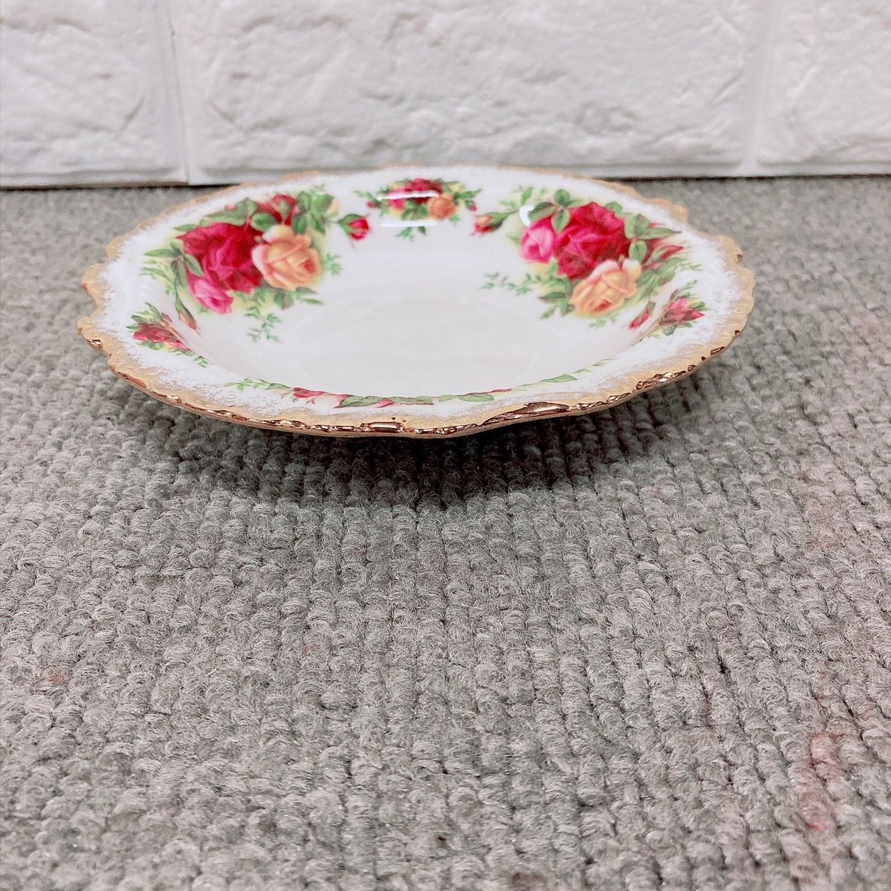 ロイヤルアルバート オールドカントリーローズ 皿 プレート 4枚セット 18cm 未使用 4枚セット ROYAL ALBERT ロイヤルアルバート Old Country Roses
