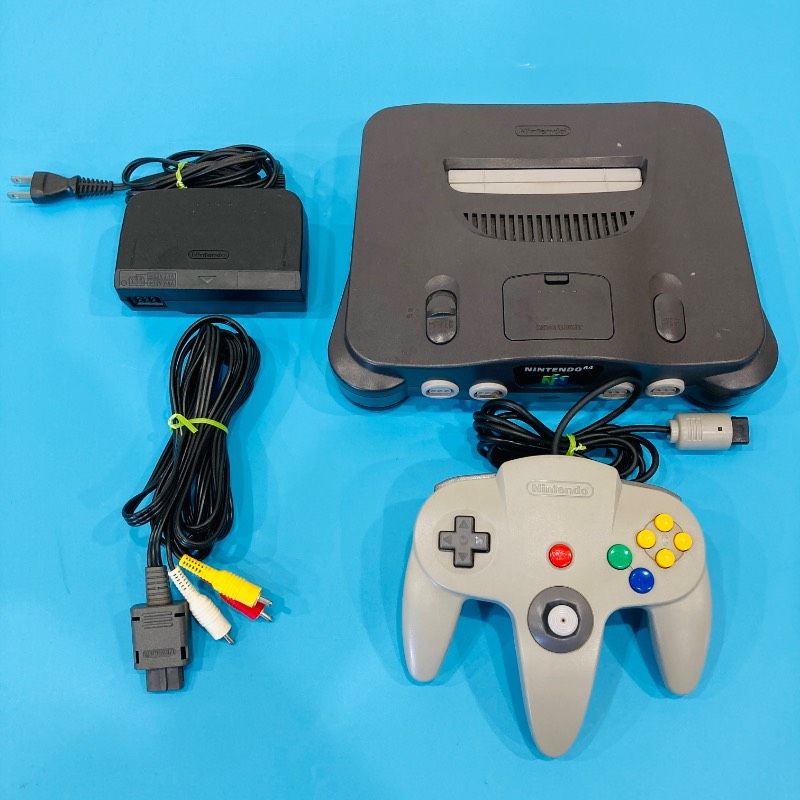 【拡張パック付き】【ソフト読込みOK】任天堂 Nintendo 64 本体 NUS-001ブラック ニンテンドー OE8