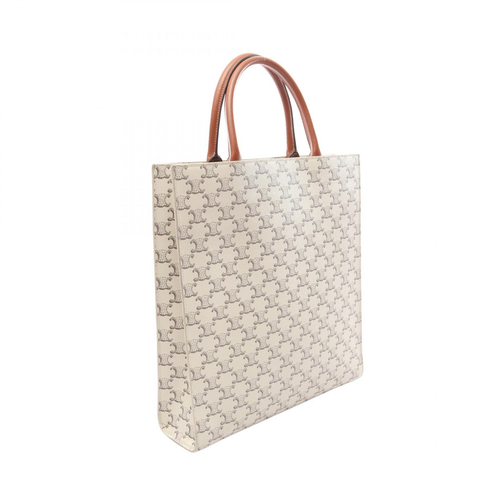 CELINE セリーヌ ミディアム バーティカル カバ トリオンフ 2WAY トートバッグ CELINE セリーヌ ミディアム バーティカル カバ トリオンフ 2WAY トートバッグ