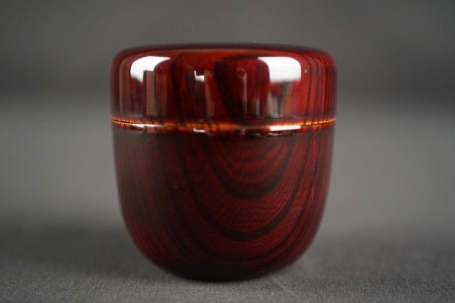 Ｗ７３７　棗　『圓能斎好　林鐘棗』『新井司峰 造』　共箱　茶道具 新井司峰 円能斎好 十二月の内 睦月棗 共箱 茶道具 - メルカリ