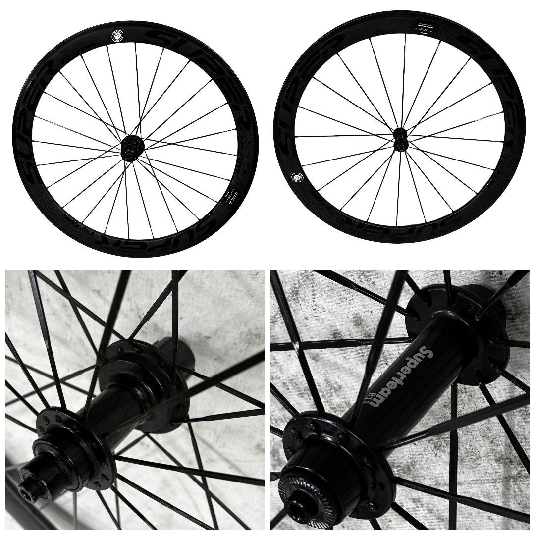 SUPERTEAM TEAM 50mm スーパーチーム カーボンホイール 中古 W11659482