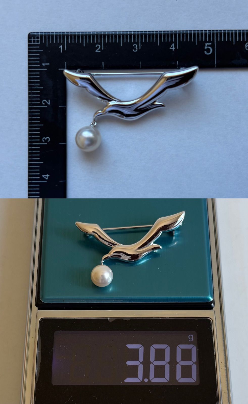 ☆MIKIMOTO ミキモト パール 本真珠 ブローチ 鳥 アニマル - メルカリ
