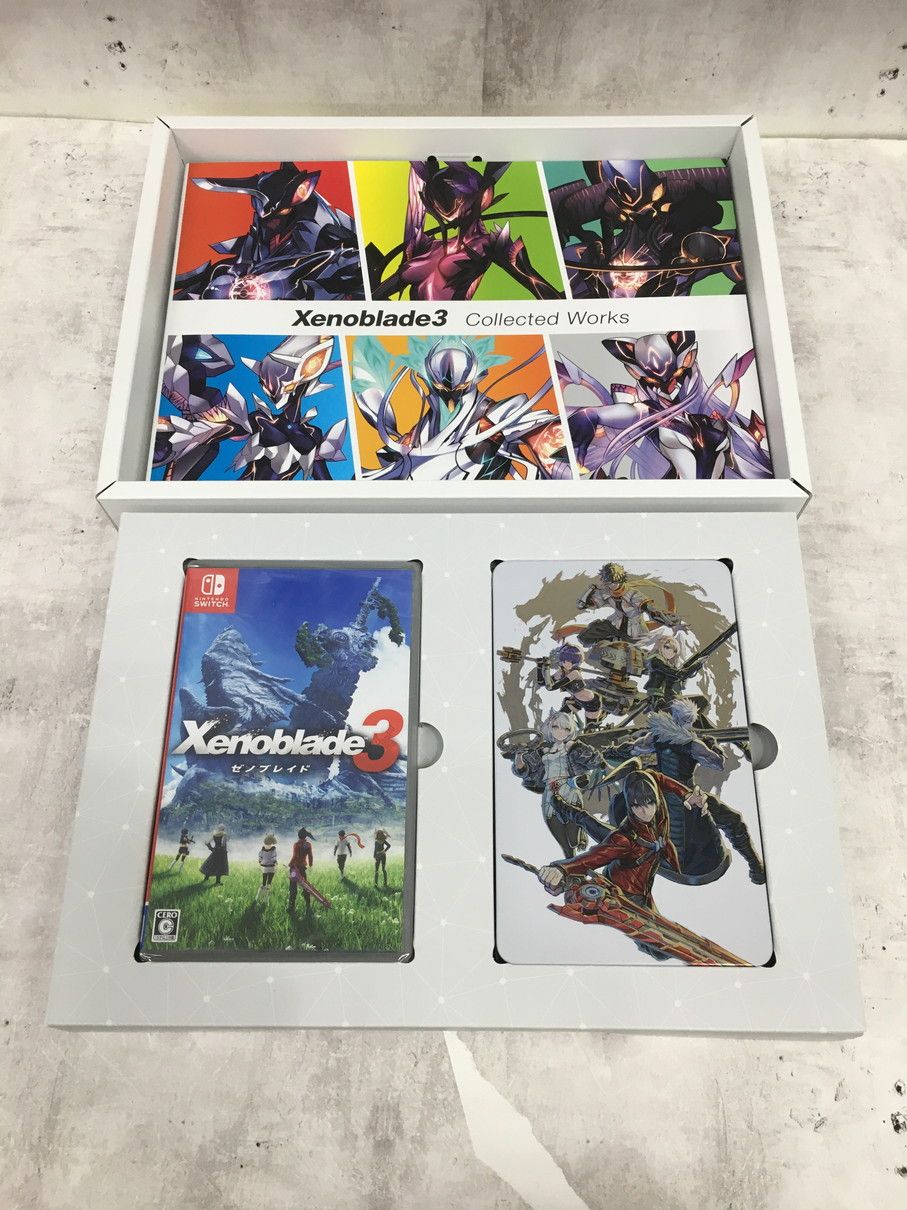 Nintendo Switch ソフト 3本セット [3005] 054 Nintendo Switch スイッチソフト Xenoblade3 Collector's Edition