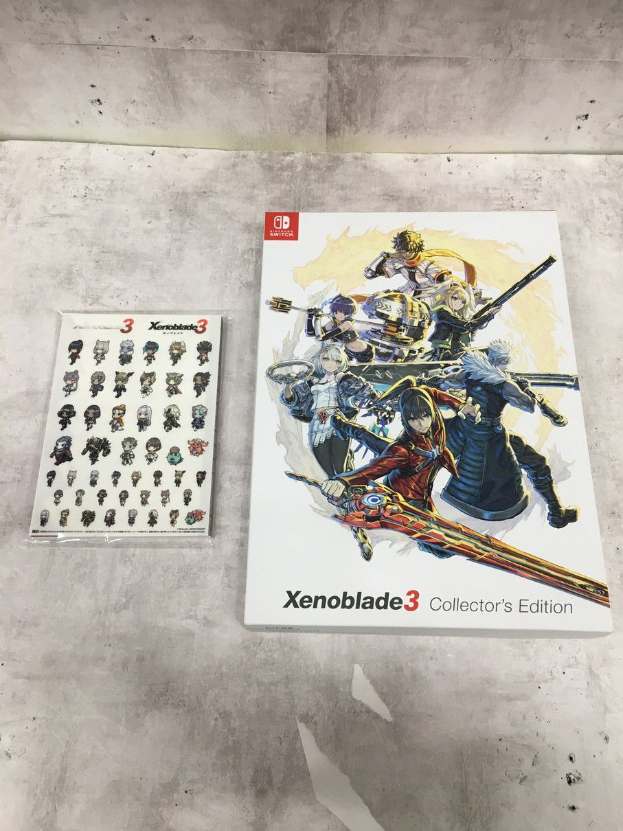 Nintendo Switch 箱等付属品全てあり 054 Nintendo Switch スイッチソフト Xenoblade3 Collector's Edition