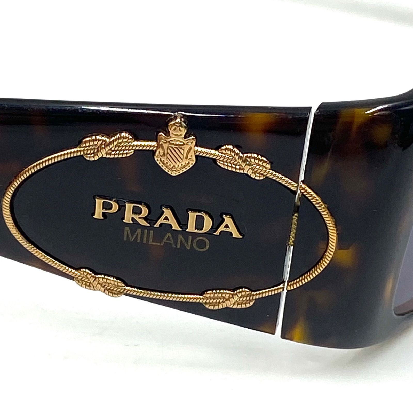海外セレブ着用！PRADA プラダ ロゴ サングラス アイウェア 度あり