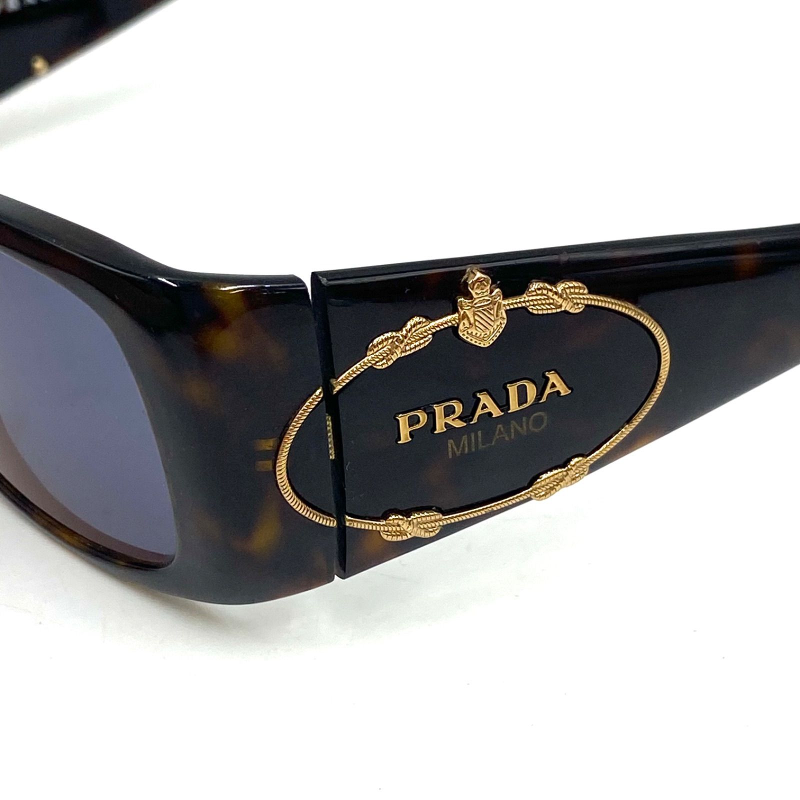 海外セレブ着用！PRADA プラダ ロゴ サングラス アイウェア 度あり