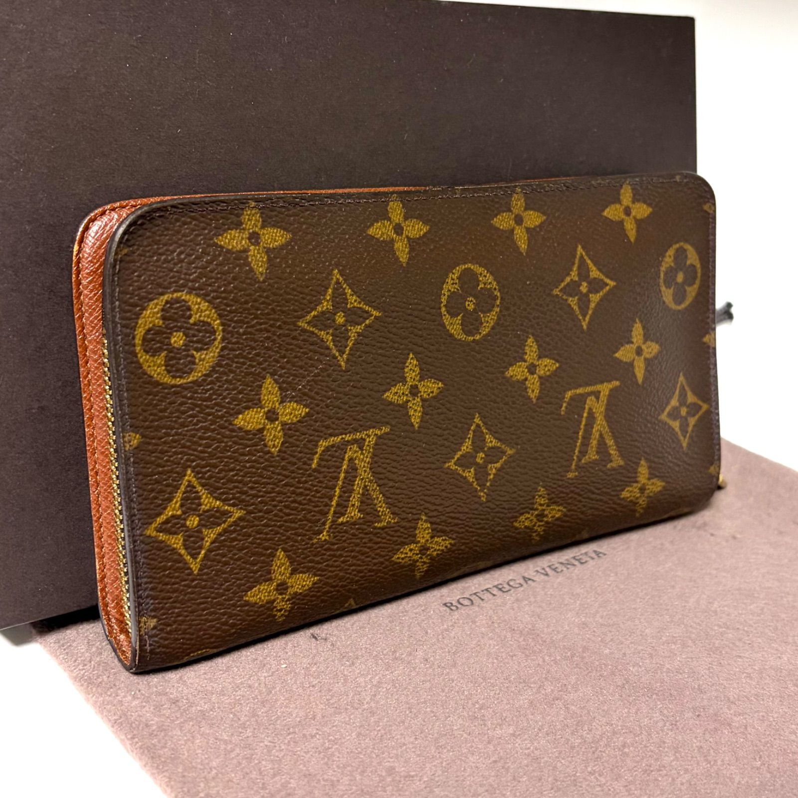 i75 ポルト モネ ジップ Louis Vuitton ルイ ヴィトン モノグラム 長