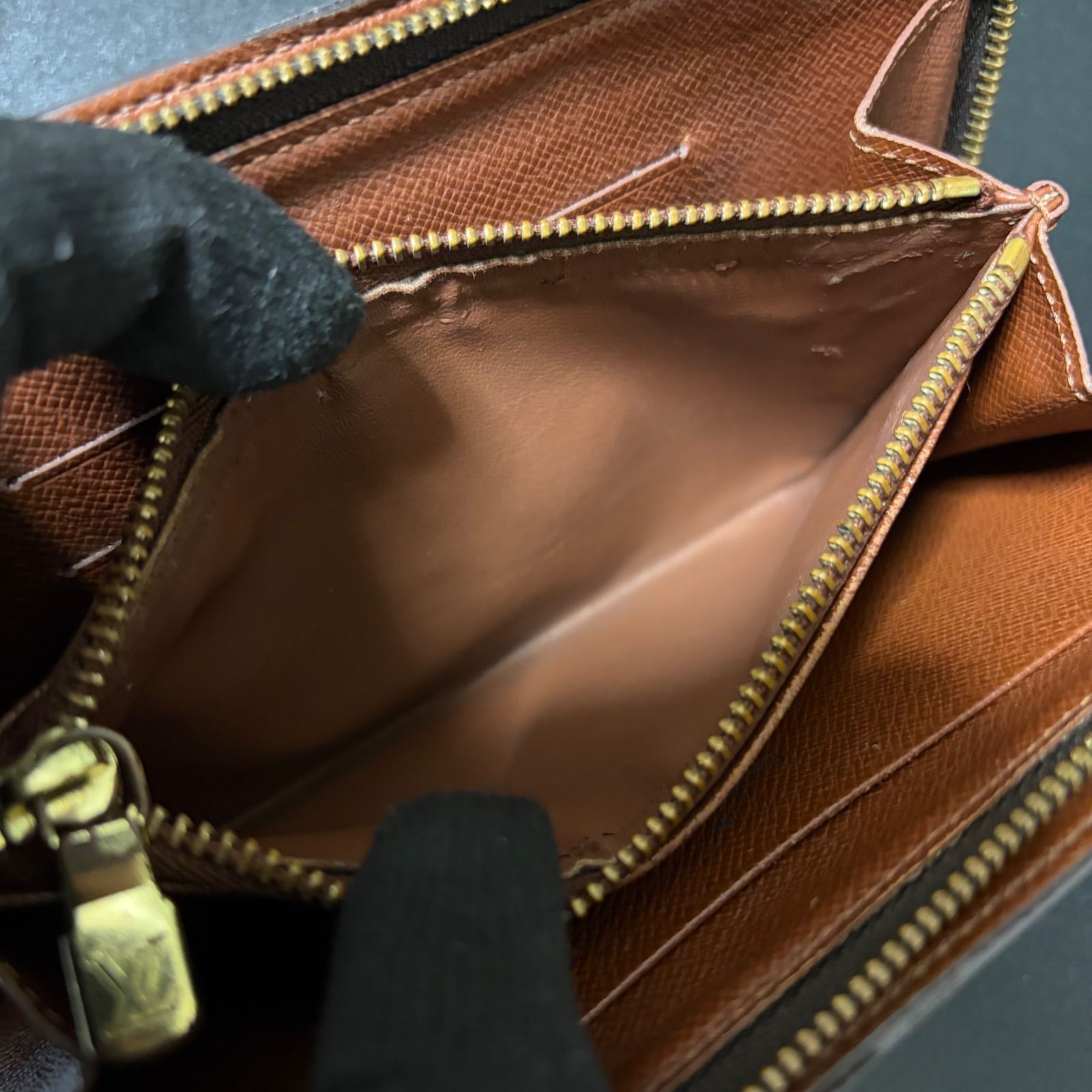 i75 ポルト モネ ジップ Louis Vuitton ルイ ヴィトン モノグラム 長