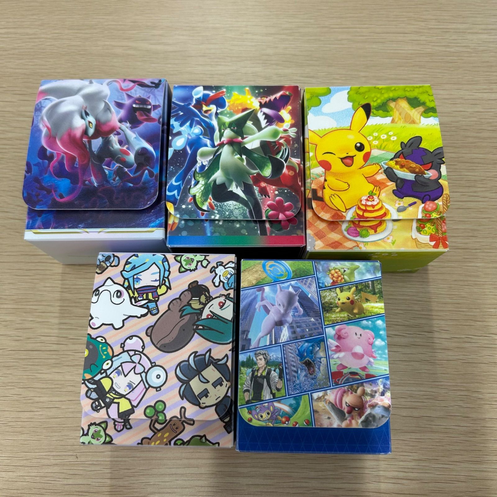 ポケカ デッキケース　まとめ売り ポケモンカード デッキケース 5個 まとめ売り - メルカリ
