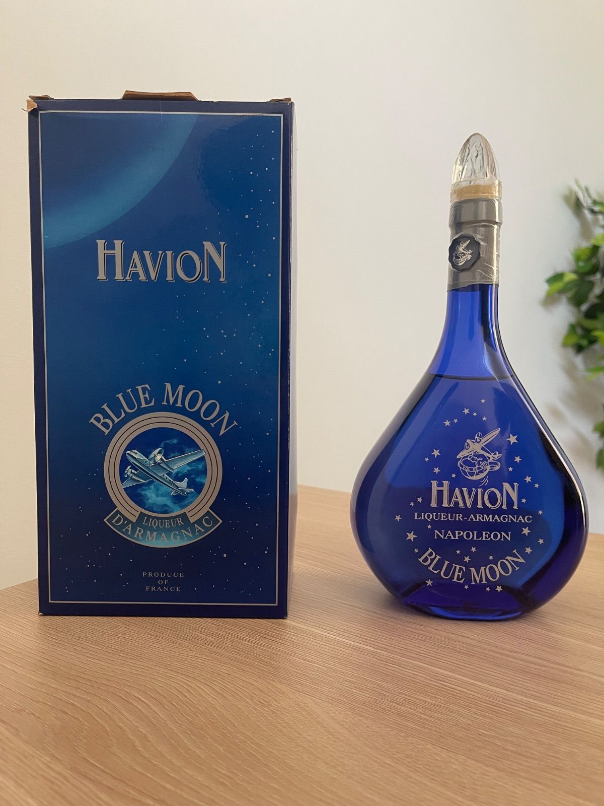 ブランデー４本セット アルマニャックナポレオン HAVION BLUE MOON HAVION BLUE MOON リキュール アルマニャック ナポレオン - メルカリ
