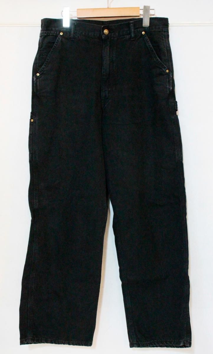 【中古】 orSlow メンズペインターパンツ M orSlow/DAD'S FIT OXFORD PAINTER PANTS/ペインターパンツ/M/黒 ブラック
