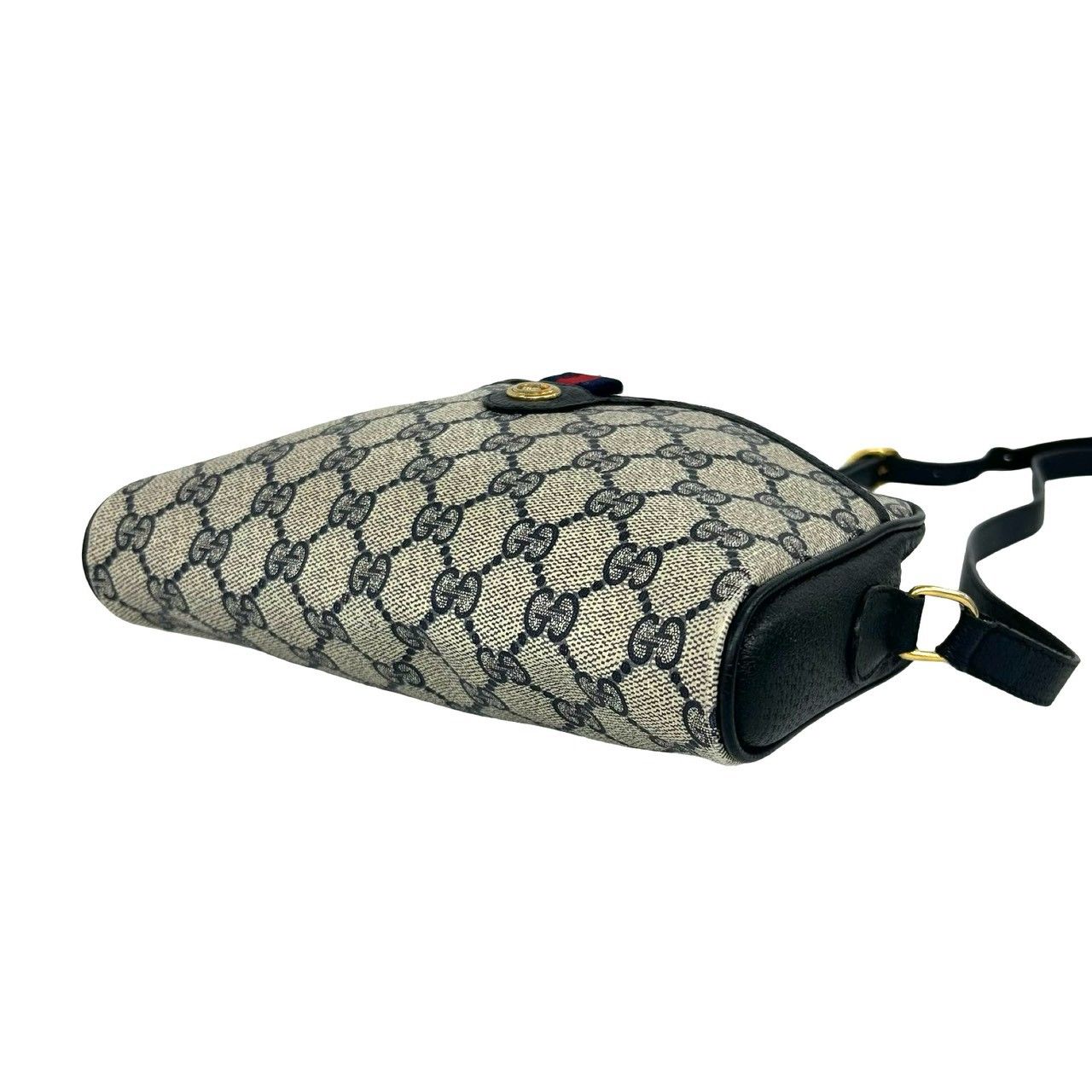 極 美品 GUCCI グッチ オールドグッチ ヴィンテージ シェリーライン GG