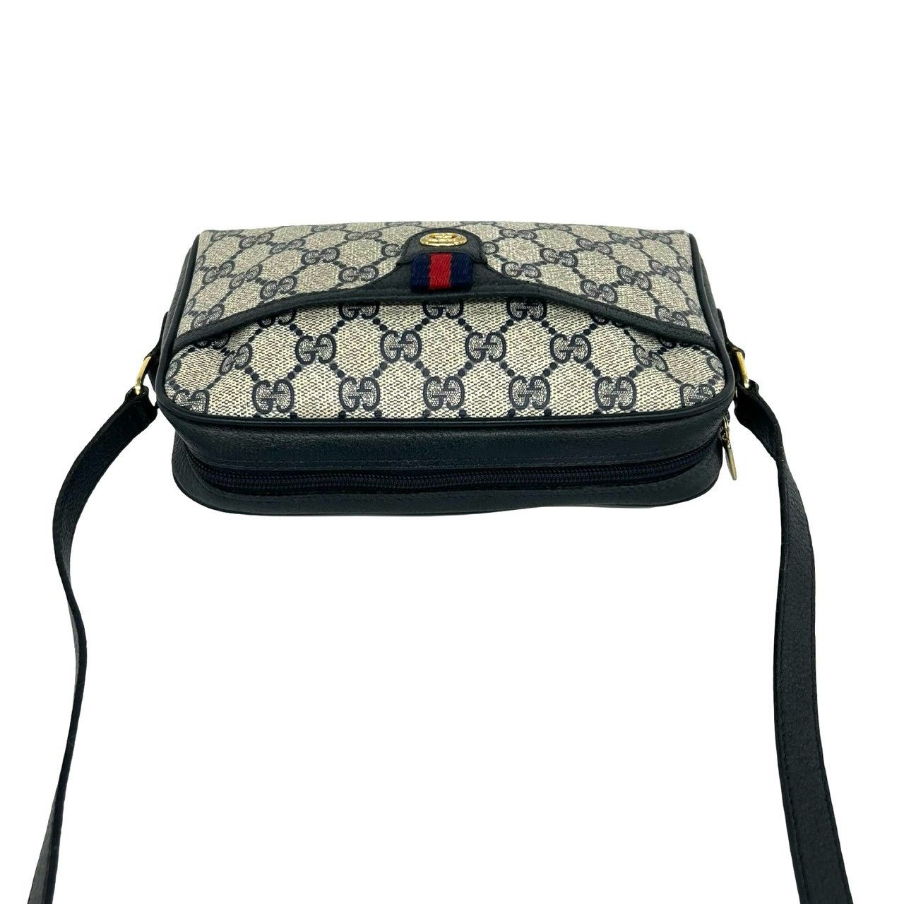 極 美品 GUCCI グッチ オールドグッチ ヴィンテージ シェリーライン GG